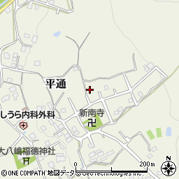 大阪府豊能郡能勢町平通196-1周辺の地図