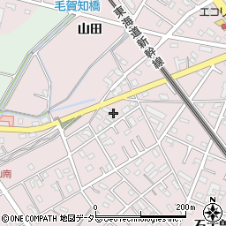 愛知県安城市横山町八左69周辺の地図