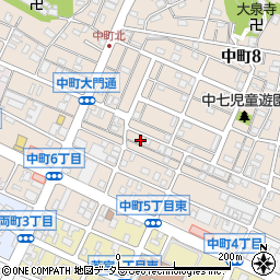 村知塗装店周辺の地図