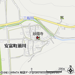 兵庫県姫路市安富町瀬川39周辺の地図