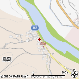 岡山県美作市鳥渕975周辺の地図