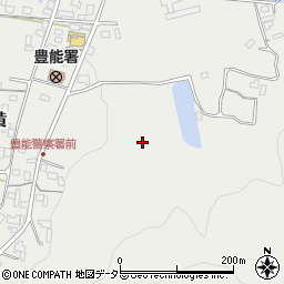 大阪府豊能郡能勢町地黄周辺の地図