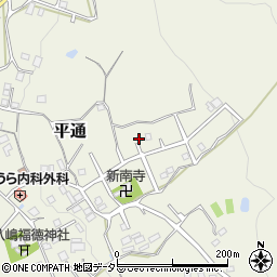 大阪府豊能郡能勢町平通198周辺の地図