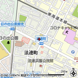 愛知県安城市法連町13-9周辺の地図