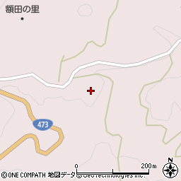愛知県岡崎市夏山町百田周辺の地図