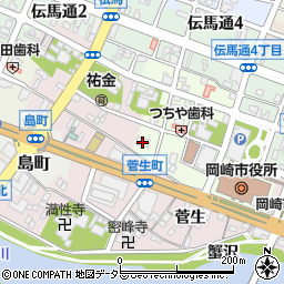 株式会社ジツダヤ西三河店周辺の地図
