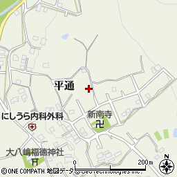 大阪府豊能郡能勢町平通20-9周辺の地図