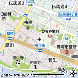 三宮大輔税理士事務所周辺の地図