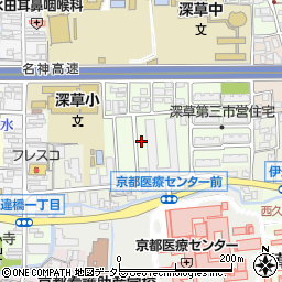 京都府京都市伏見区深草西伊達町87-37周辺の地図