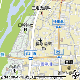 兵庫県神崎郡福崎町西田原1188-1周辺の地図