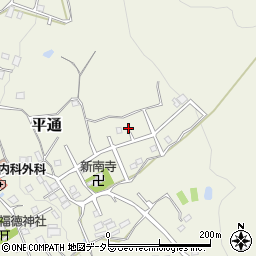 大阪府豊能郡能勢町平通199周辺の地図