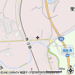 岡山県久米郡久米南町里方769-2周辺の地図
