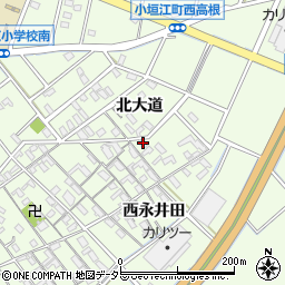 愛知県刈谷市小垣江町北大道67-1周辺の地図