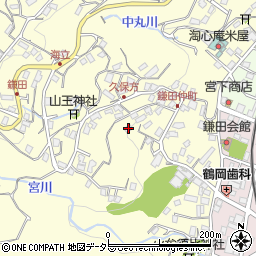 静岡県伊東市鎌田401周辺の地図