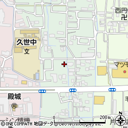京都府京都市南区久世大藪町270周辺の地図