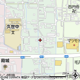 京都府京都市南区久世大藪町300周辺の地図