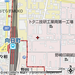 京都府京都市南区久世殿城町102周辺の地図