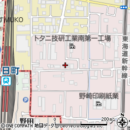 京都府京都市南区久世殿城町115周辺の地図