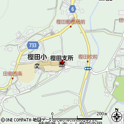 樫田診療所周辺の地図