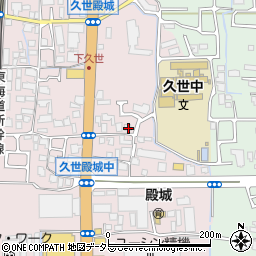 京都府京都市南区久世殿城町477周辺の地図