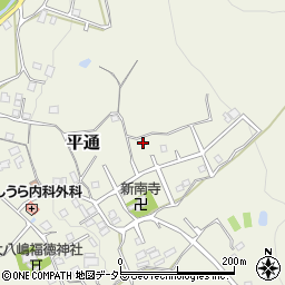 大阪府豊能郡能勢町平通197周辺の地図