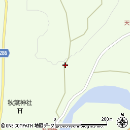 静岡県浜松市天竜区春野町領家288周辺の地図