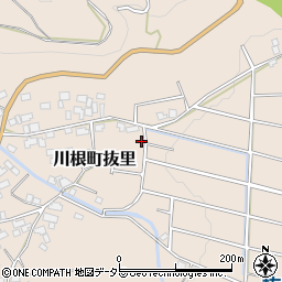 静岡県島田市川根町抜里1029周辺の地図
