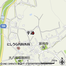 大阪府豊能郡能勢町平通192周辺の地図