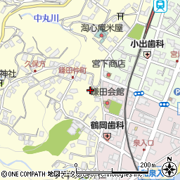 静岡県伊東市鎌田344周辺の地図