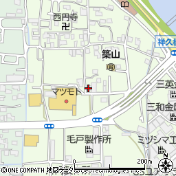 株式会社片岡製作所　本社周辺の地図