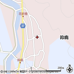 兵庫県三田市鈴鹿218-2周辺の地図