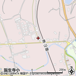 岡山県久米郡久米南町里方778周辺の地図
