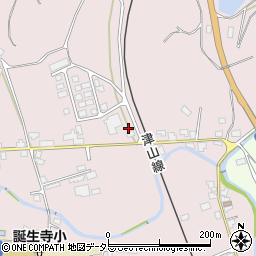 岡山県久米郡久米南町里方778周辺の地図