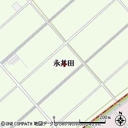 愛知県刈谷市小垣江町永井田周辺の地図