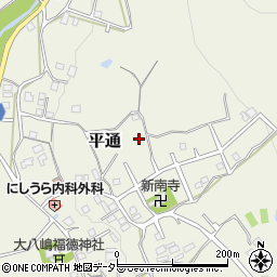 大阪府豊能郡能勢町平通20-16周辺の地図