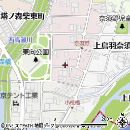 京都府京都市南区上鳥羽西浦町381周辺の地図