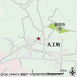 兵庫県加西市大工町404周辺の地図