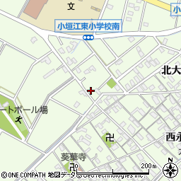 愛知県刈谷市小垣江町北大道4周辺の地図