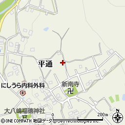 大阪府豊能郡能勢町平通20-18周辺の地図