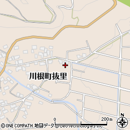 静岡県島田市川根町抜里1030周辺の地図