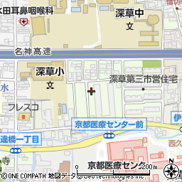 京都府京都市伏見区深草西伊達町87-34周辺の地図