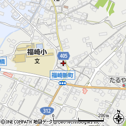 福崎新町郵便局周辺の地図