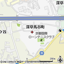 京都府京都市伏見区深草馬谷町6-14周辺の地図