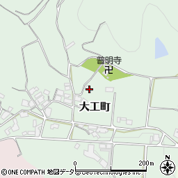 兵庫県加西市大工町381周辺の地図