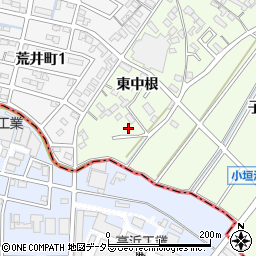 愛知県刈谷市小垣江町東中根31周辺の地図