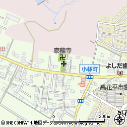 小林町公民館周辺の地図