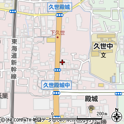 京都府京都市南区久世殿城町467周辺の地図