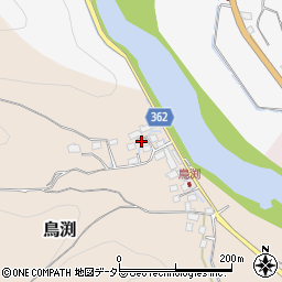 岡山県美作市鳥渕36周辺の地図