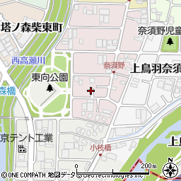 京都府京都市南区上鳥羽西浦町379周辺の地図