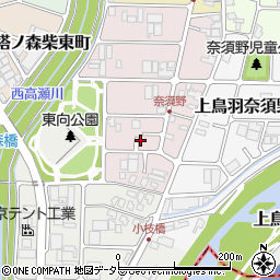 京都府京都市南区上鳥羽西浦町373周辺の地図